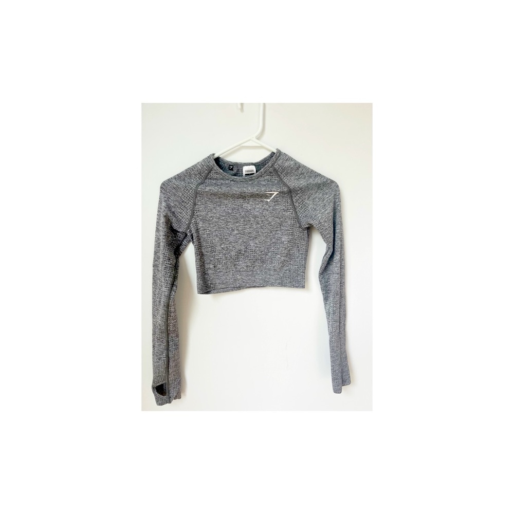 Gymshark long sleeve Crop top size S